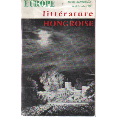 Litterature hongroise