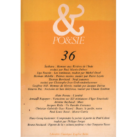 Poésie n°36