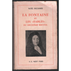 La fontaine et les fables du 2e recueil