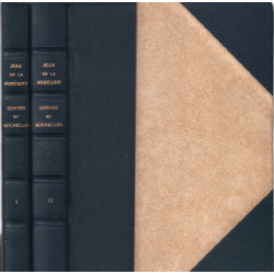 Contes et nouvelles / 2 tomes/ bois graves de jadoux-renaud