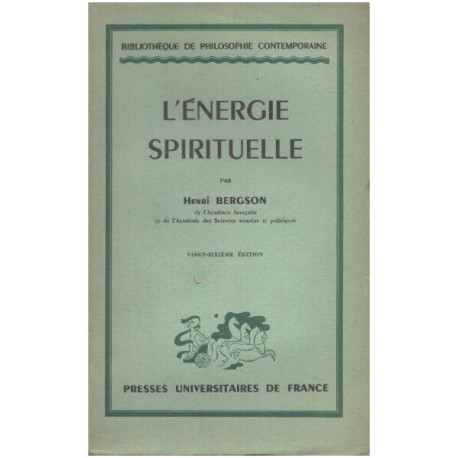 L'energie spirituelle