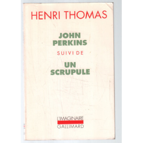 John Perkins. suivi de Un scrupule