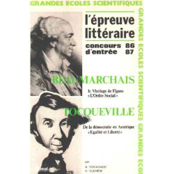 Francais concours 86-87 (tocqueville - beaumarchais)