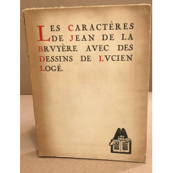 Les caractères / dessins de Lucien logé