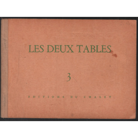 Les deux tables 3 : psaumes et chants