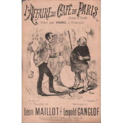 L'affaire du café de paris / paroles et musique