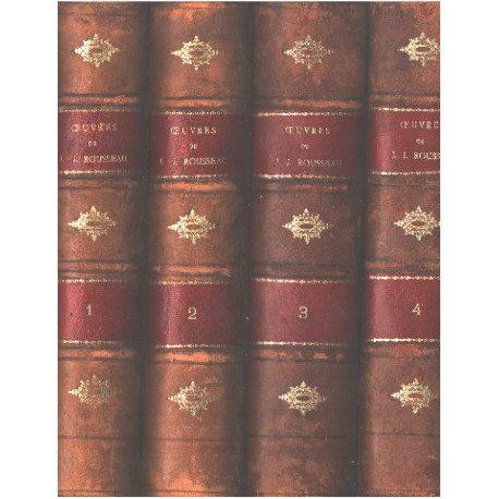 Oeuvres completes avec des notes historiques / 4 tomes