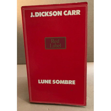 Lune sombre