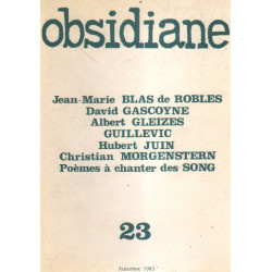 Revue obsidiane n° 23