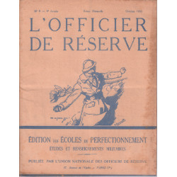 L'officier de réserve n° 8 - 9e année ( 1930 )
