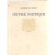 Oeuvre poetique