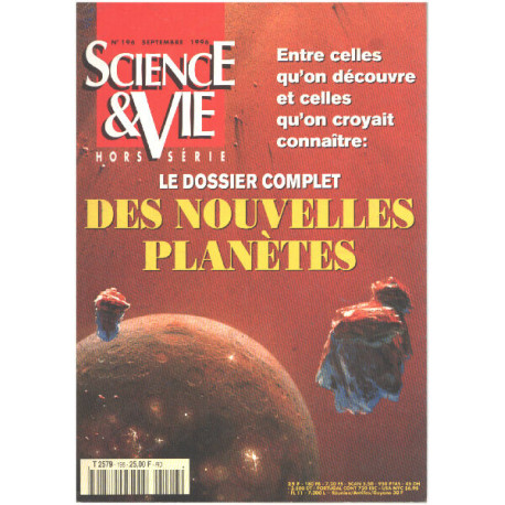 Science et vie n° 196 / le dossier complet des nouvelles planetes