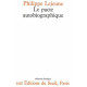 Le Pacte autobiographique