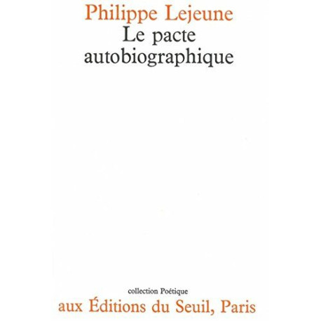 Le Pacte autobiographique