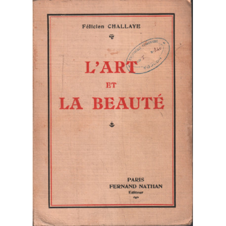 L'art et la beauté