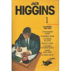 Intégrale Jack Higgins Volume 1 : Les années 1959 - 1962