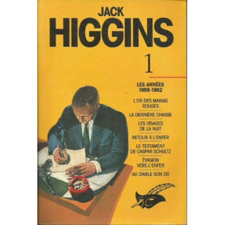 Intégrale Jack Higgins Volume 1 : Les années 1959 - 1962