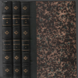 Oeuvres complètes de shakespeare / la patrie en 3 tomes