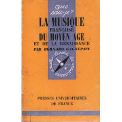 La musique francaise du moyen age