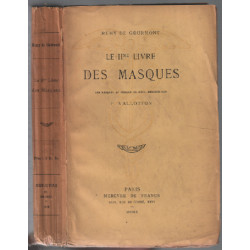Le IIe livre des masques