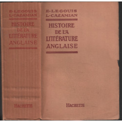 Histoire de la littérature anglaise