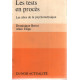 Les tests en proces / les abus de la psychotechnique