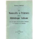 Les manuscrits à peintures de la bibliotheque vaticane/ sur les...