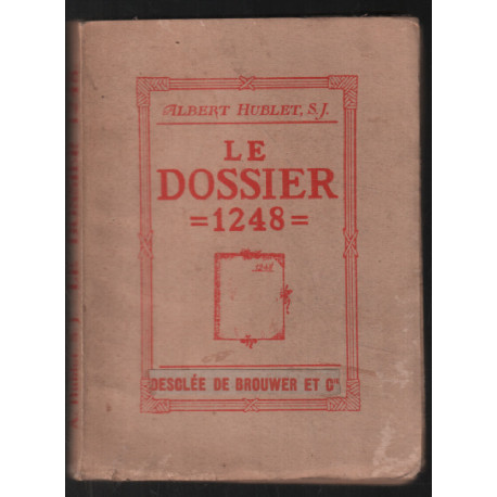 Le dossier 1248 (édition de 1926)