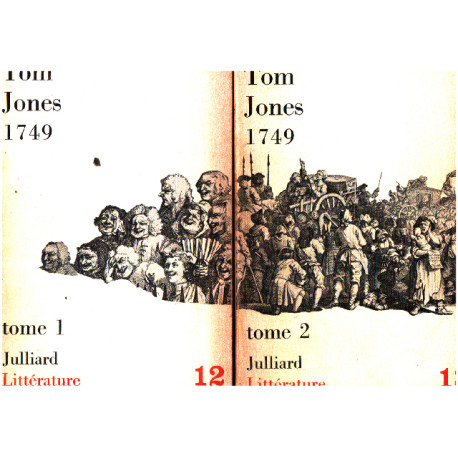 Tom jones 1749 /2 tomes