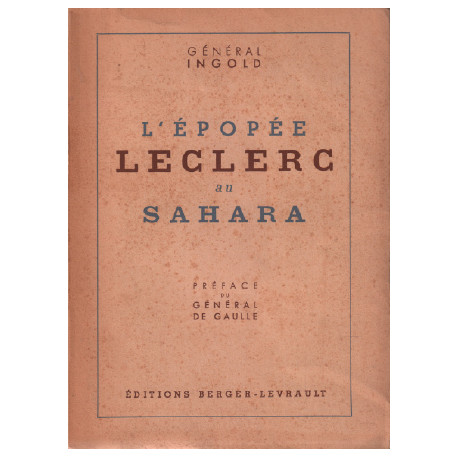 L'épopée leclerc au sahara
