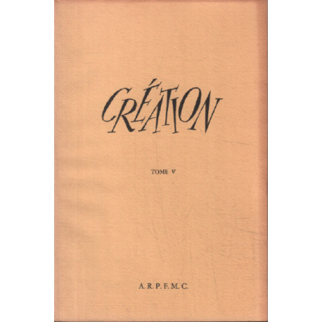 Revue de poesie creation n° 5