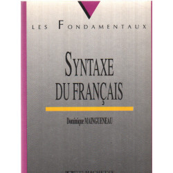 Syntaxe du francais