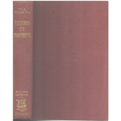 Lettres et pamphlets