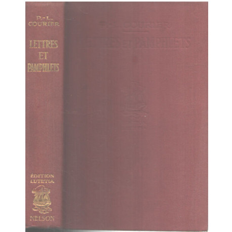 Lettres et pamphlets