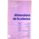 Dimensions de la science