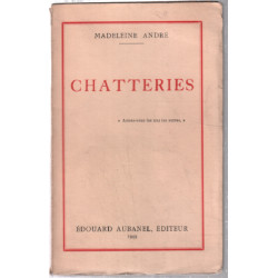 Chatteries ( signé de l'auteur )