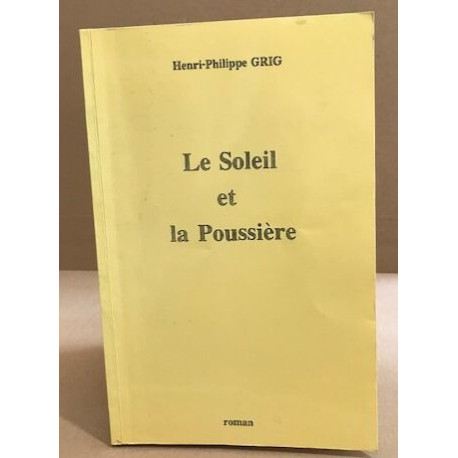 Le soleil et la poussière