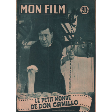 Le petit monde de don camillo / Revue mon film n° 371 ( fernandel )