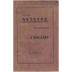 Nouvelle méthode pour l'enseignement de l'anglais