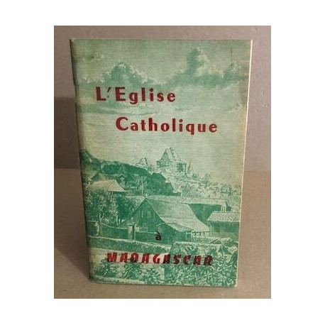 L'eglise catholique à madagascar