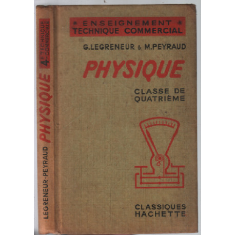 Physique : classe de quatrième