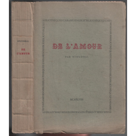 De l'amour