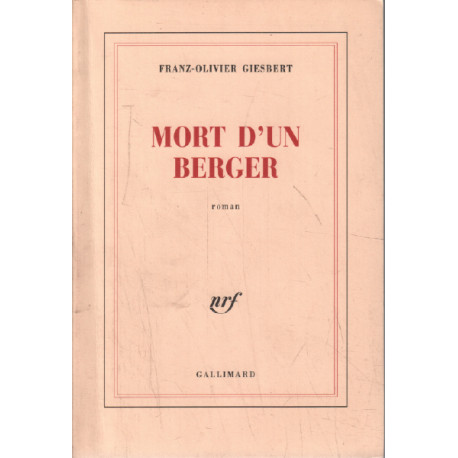 Mort d'un berger
