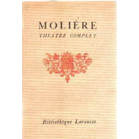 Theatre complet 6/ notices et annotations de th comte