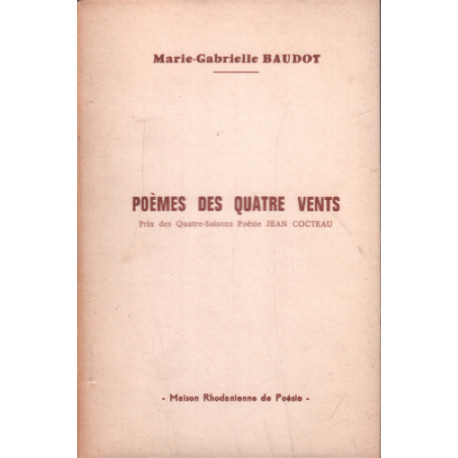 Poemes des quatre vents