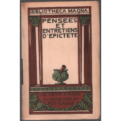 Pensées et entretiens d'épictète