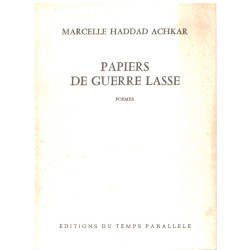 Papiers de guerre lasse