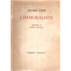 L'immoraliste / frontispice de andré bourdil