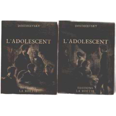 L'adolescent/ 2 tomes