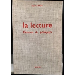 La lecture éléments de pédagogie